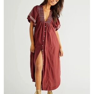 Free People Samantha Shirtdress